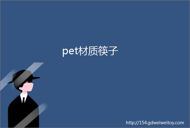 pet材质筷子